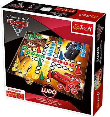 Trefl – 1548 – Disney Pixar: Cars 3 – Ludo – Brettspiel