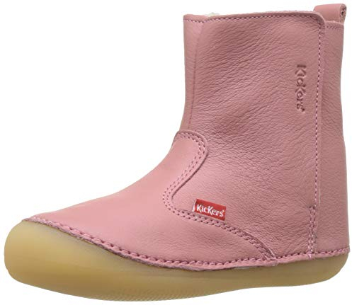 Kickers Socool Cho, Stivali Unisex-Bambini, Rosa (Rose Antique 132), 24 EU