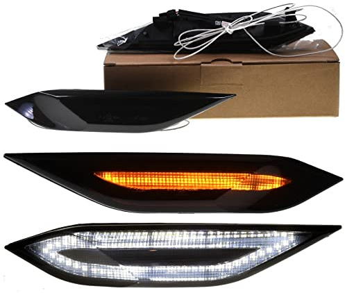 VINSTAR 2X Seiten Blinker Smoke getönte LED passend kompatibel mit Porsche Cayenne 92A 2010-2014