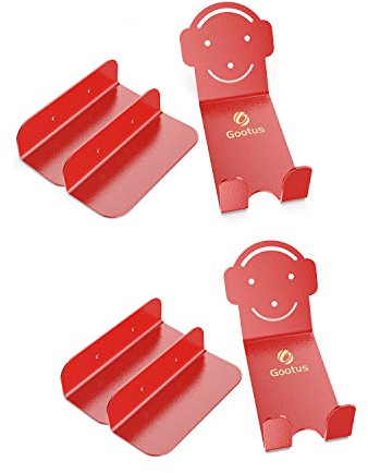 Gootus Bike Wall Mount - Horizontal Bike Wall Rack Hanger for Garage or Home | Heavy Duty Bicycle Wall Mounted Holder for Road, Mountain or Hybrid Bikes