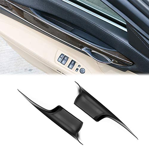 TTCR-II - Türgriffabdeckungen kompatibel mit BMW 7e, Verkleidungssatz für Türgriff vorne, linke Seite und rechte Seite (kompatibel mit: BMW 730 740 750 760 F01 / F02 2008-2014)