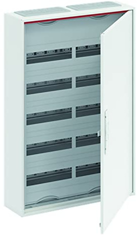 Schaltschrank CA25V Stahl Aufputz mit Tür IP44 weiß 16 x 55 x 80 cm (2CPX052186R9999)
