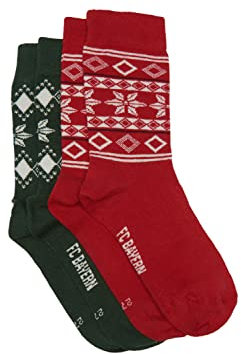 FC Bayern München Kinder Weihnachtssocken 2er-Set, 19-22