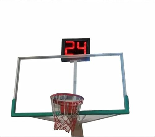 YZ 2 x 24 Sekunden Shot-Uhr-Ständer für Basketball-Rückwand