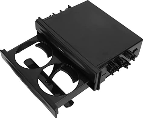 Autoradio-Organizer, Halterung für Autoradio, schwarz, Single Din Universal ABS zum Organisieren von Gegenständen
