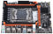 X99H Motherboard for CPU E5 V3/V4 I7 58XX 68XX Series, LGA2011 3 4×DDR4 Dimms 128G PC Mainboard, SATa Interface All Solidly Capacitors Stable Performance for Desktop