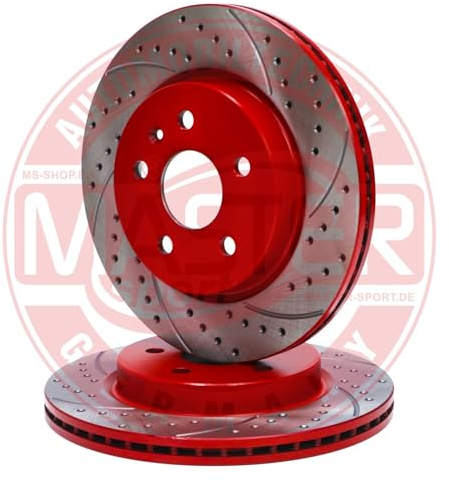 MASTER-SPORT 202321140 Bremsenset Hinten Belüftet 315mm - Bremsen Set mit Bremsscheiben und Bremsbeläge Satz