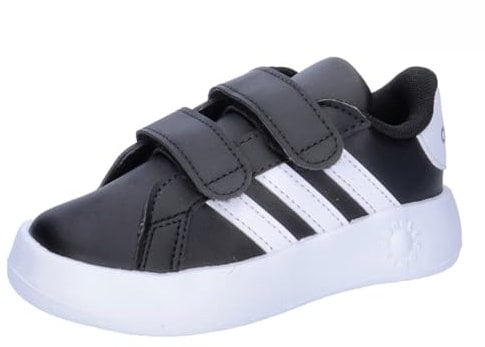 adidas Grand Court 2.0 Shoes Kids, Zapatillas de Tenis Unisex bebé, Core Black FTWR White Core Black, 25.5 EU