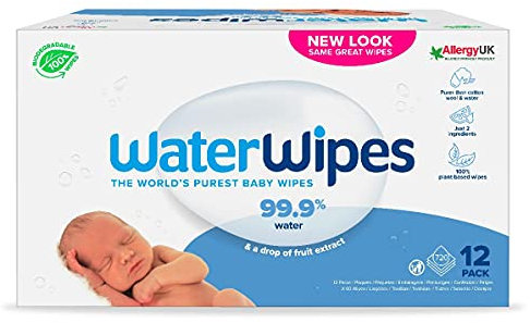 Pack WaterWipes BIO Toallitas de bebé 720 Uds