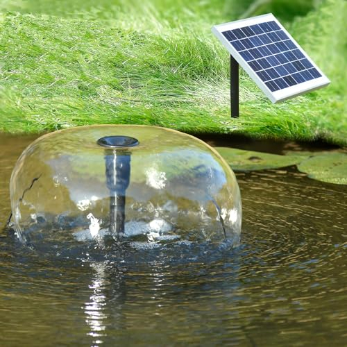 SOLAR TEICHPUMPE für GARTENTEICH SPRINGBRUNNEN GARTENBRUNNEN SOLAR TEICHPUMPE Oasis 1300-1 Solar-Teichpumpen-Set BACHLAUF Wasserfall WASSERKASKADE PUMPE für Garten und TEICH SPRINGBRUNNEN