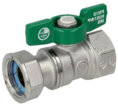 Trinkwasser Kugelhähne mit Flügelgriff IG und ÜWM 1/2 IG x 3/4 ÜWM,3/4 IG x 3/4 ÜWM,3/4 IG x 1 ÜWM und 1 IG x 1 ÜWM (1/2 IG x 3/4 ÜWM)