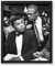 Poster Master Legendärer Meeting-Druck – Malcolm X und Ali Poster – Boxen & Boxer Kunst – Sport-Wanddesign – Schwarz-Weiß-Fotografiekunst – tolle Dekoration für Fitnessstudio oder Büro – 20,3 x 25,4