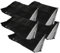 vhbw 50x sacchetto compatibile con Bosch GAS 55 M AFC Professional aspirapolvere - plastica, 9,2cm x 7,05cm nero