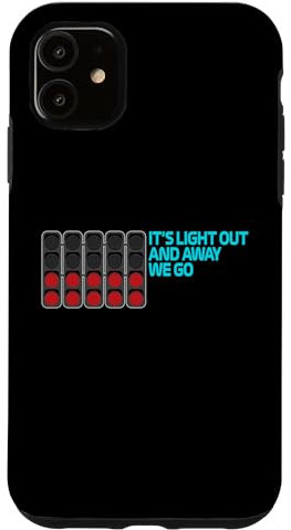 Hülle für iPhone 11 Es ist Licht aus und los geht's Formel Racing Circuits Sport