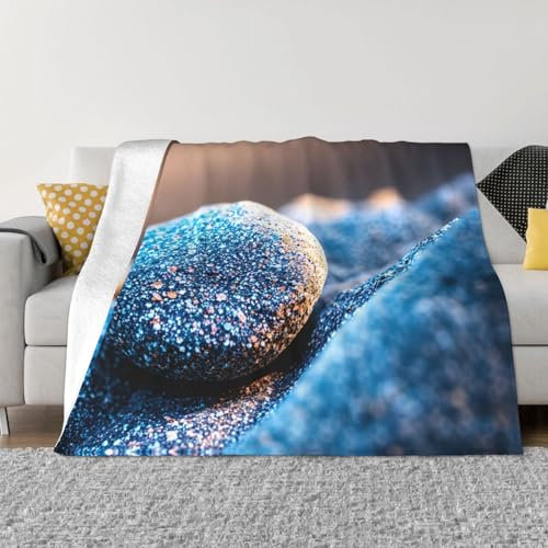 PHAYAH Manta con estampado de roca para aire acondicionado, para sofá, cama, silla, dormitorio, regalo, viajes, sala de estar, manta de 50 x 40 pulgadas