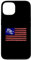 Hülle für iPhone 13 Patriotische Schneemobilfahrer-Flagge, 4. Juli, USA