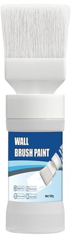 Bmdjdq Peinture de réparation pour cloison sèche, peinture blanche Quick Fix - Peinture de retouche de meubles - Séchage rapide - Matériau non toxique - 17,2 cm - Pour décoration et rénovation