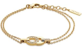 JETTE Damen-Armband 925er Silber, recycelt Zirkonia 32029964