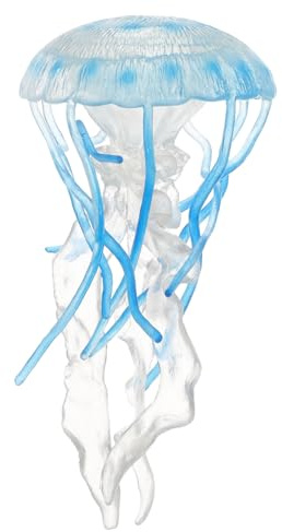 GARIOUANS Jellyfish Modell Simulierte Quallenfiguren für Lernspielzeug für Meereslebewesen Dekoratives Aquarium Ornament für Kinderzimmer