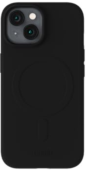 holdit Soft MagSafe Kompatible Handyhülle für iPhone 16 – Weiche Silikonhülle mit MagSafe, Schlankes Design, Farbe Black
