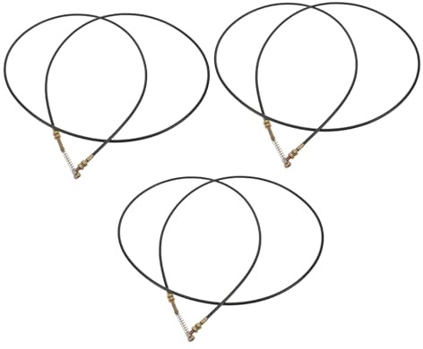 Alipis 3pcs Electric Bike Gear Shift Lines Derailleur Cable Housing for Tricycle Scooter Motorcycle Smooth Precise Transmission Wire for High Low Speed Hill Climbing