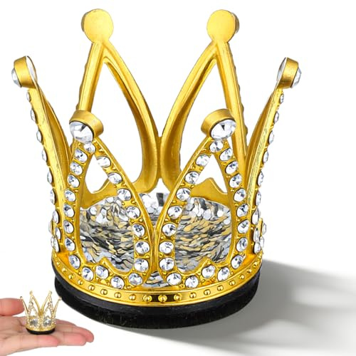 HANABASS KronhelmzubehöR Strass Krone Helm Dekoration FüR Motorradhelm Skihelm Damen Stilvolles HelmzubehöR FüR Outdoor Sport Und Party