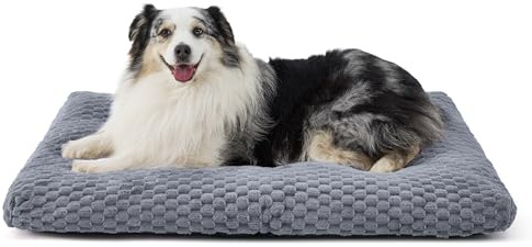 BEDSURE Hundekissen Grosse Hunde waschbar,104x69x9cm,grau