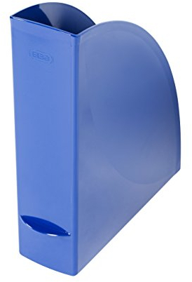 ELBA Stehsammler aus Kunststoff, für A4, blau, 4er Pack