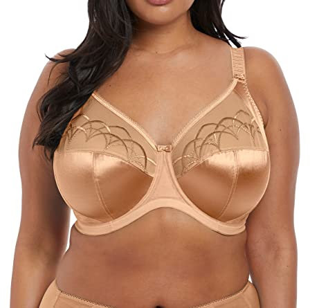 Elomi Damen Cate Full Coverage Komfort, Unterstützung und Eleganz. Bradd+ BHS Vollschalen BH, Hazel, 95F