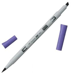 Tombow ABTP-633 Alkoholbasierter Marker ABT PRO zwei Spitzen deep lavender