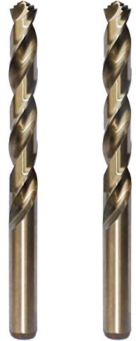 STROTON M42 de forets en cobalt 8% (11mm x 2 pièces) pour l'acier inoxydable et le métal
