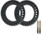 ehua® Pneu Plein pour Xiaomi Trottinette M365/Pro/Pro2/1S/Essential/3 et Wispeed T850/T855 Pro, Roue Alvéolée Increvable 8,5 Pouces Avant/Arrière (2xPneu plein+2xOutil)