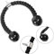 CCLIFE Trizepsseil Tau Nylon 70/85/100cm Bizeps Trizeps Seil Seilzug Fitness Kabelzuggriff Doppelgriff für Workout am Seilzug Kabelzug Kraftturm, Größe:100cm