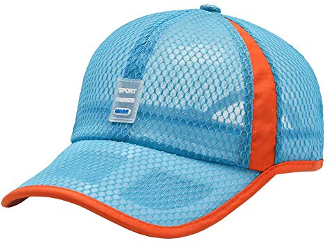 AIEOE Baseball Cap Unisex Leicht Atmungsaktiv Sonnenhut Outdoor Airy Mesh Verstellbar Sport Sonnenhut Reine Farbe Baseballmütze Baseballkappe