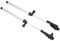 Vérin de lève vitre de caravane,tige de support de fenêtre de camping car en alliage d'aluminium télescopique antirouille 1 paire antioxydant pour camping car pour remorque