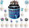 ATL CREATION Video Games Cake Toppers Cupcake Toppers 25Pcs, Battle Royale Cake Toppers Cupcake Toppers Kids Birthday Party Supplies for Game Fans, Cake Decorations for Birthday Parties, School Party
