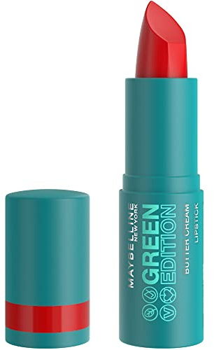 Maybelline New York Green Edition Buttercream Lipstick 005 Rainfores, 3,4 g