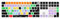 XSKN Ableton Live Housse de clavier en silicone pour clavier Apple Magic 2020-2023 avec Touch ID et pavé numérique A2520 (3 touches gauches, non compatibles avec le nouveau modèle 2024)