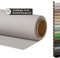 Walimex pro Hintergrundkarton 2,72 x 10 m Light Grey, robuster Fotohintergrund aus Karton, Fotoleinwand als Backdrop für Fotostudio, reflexfrei, strapazierfähig, ideal für Produktfotografie