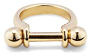 UNO de 50 Ring wählen Sie 4, Gelbgold, Nicht zutreffend.