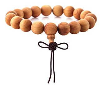 Eigso Natural Wood Beads Stretch Armbänder für Männer Frauen Ebenholz Holz Perlen Armbänder für Frauen Männer