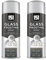 PNJB, Window Glass Frosting Privacy Spray Paint Privacy Decorative Bath Window, Glass Frosted Spray, Window Door Security, Privacy & Decor, (400ml), (2 Pcs)