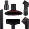 6Pcs Vacuum Cleaner Accessories Set, 32mm Vacuum Attachments Accessories Cleaning Kit with 32mm-35mm Hose Adapter,Compatible with Shark/Henry Hoover Attachments