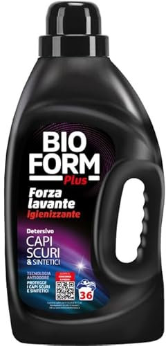 Bioform Plus Detersivo Igienizzante Capi Scuri & Sintetici 1625 ml