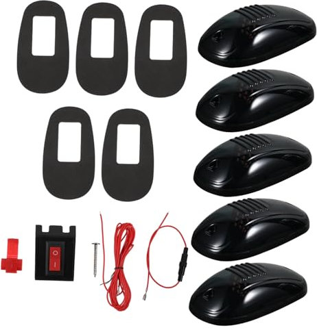 VALICLUD 5stücke Lauflicht Dachmakierungsleuchte -dachlampen Für Kabinenmarkierungsleuchte Lampe Wasserfest Auto Beleuchtung Gerät