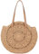 Generic Stroh-strandtasche, Runde Gewebte Tasche, stil, geldbörse, Rattan-strandtasche, Handgefertigte Umhängetasche, Urlaubs-freizeittasche Für Den Sommer