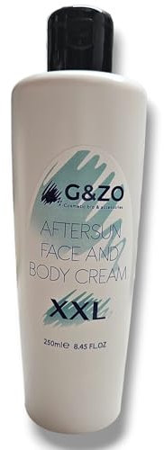 G&ZO Body After Sun Cream Spray, Schutz nach Sonnenstrahlen, UVB und UVA, Körpercreme, Flasche 250 ml, hergestellt in Italien (Aftersun-Creme 250 ml)