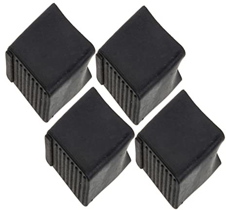 CRILSTYLEO Ladder Safety 4 Pack Non-Skid Ladder Foot Pads Ladder Accessories Engineering Ladder Pads Non-Slip Ladder Mats