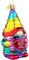 HZYC Weihnachtsbaumschmuck, mundgeblasenes Glas, personalisierte Regenbogen-Zwerg-Kollektion, hängende Ornamente, Weihnachtsdekoration für Weihnachtsbaum, Urlaub, Party, Zuhause, Geschenke