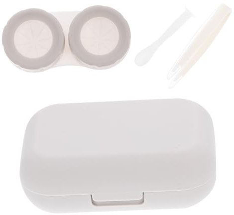 HAPINARY Kit Box Contacts Case Makeup Lens Box Women Contact-Lens Case Portable Moisture Retaining